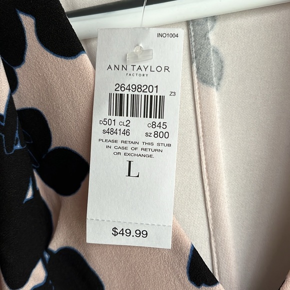 Ann Taylor Factory sleeveless top - new with tags - Picture 3 of 3